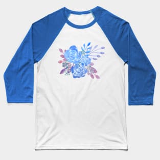 Blue roses bouquet Baseball T-Shirt